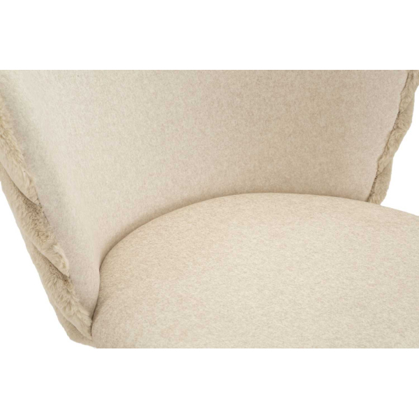 Chaise de bar en tissu et métal Alaska (Lot de 2) - 8