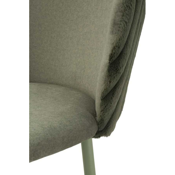 Chaise de bar en tissu et métal Alaska (Lot de 2) - 8