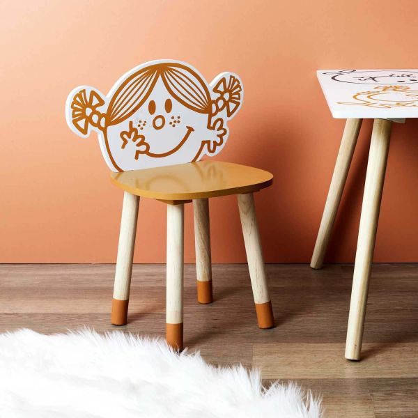 Chaise en bois pour enfant Monsieur madame - MONSIEUR MADAME