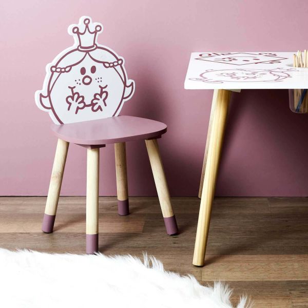 Chaise en bois pour enfant Monsieur madame - 6