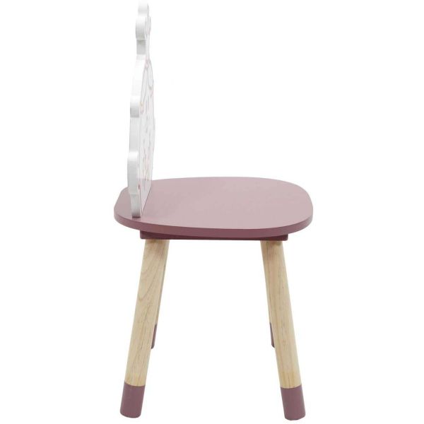 Chaise en bois pour enfant Monsieur madame - 5