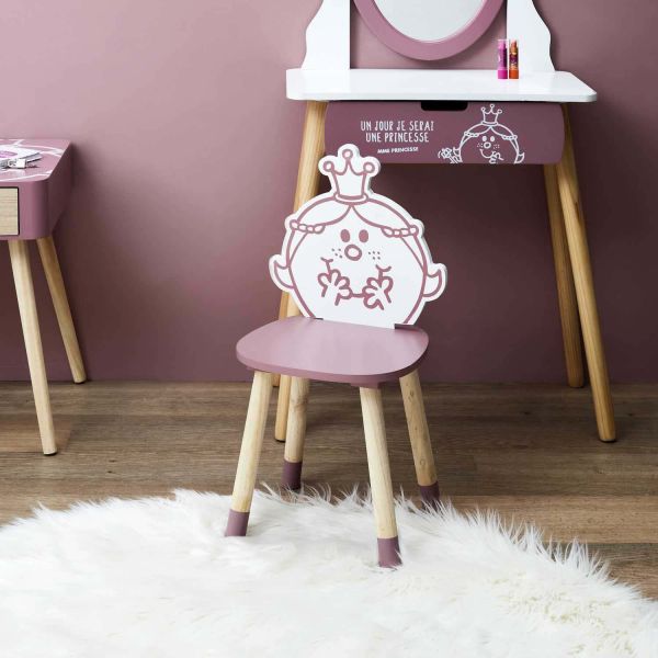 Chaise en bois pour enfant Monsieur madame - MONSIEUR MADAME