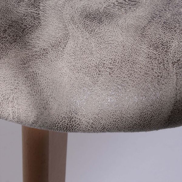 Chaise en bois de hêtre et polypropylène Patchwork (Lot de 2) - 7