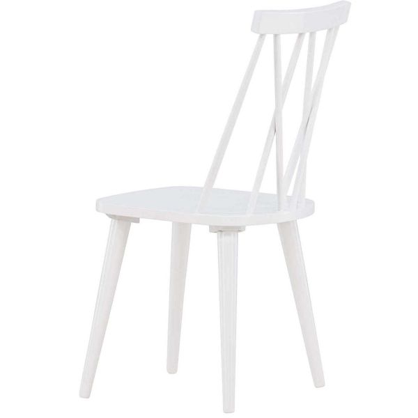 Chaise en bois d'hévéa Mariette - VEN-0614