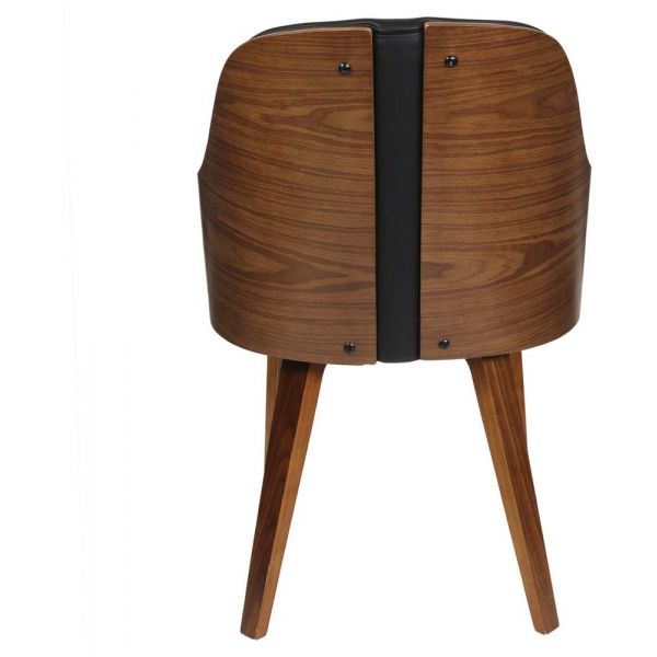 Chaise en bois et polyuréthane Nash - 149