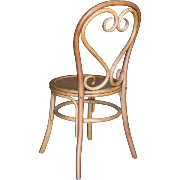 Chaise brasserie en bois d'orme Montmartre - ANT-0901