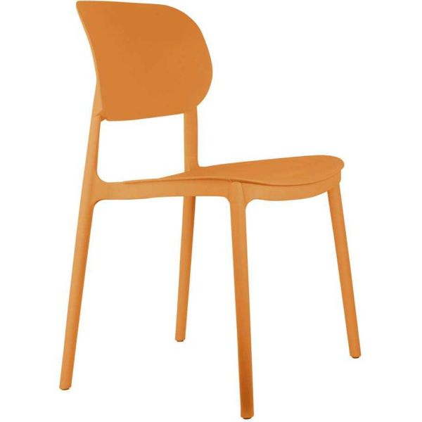 Chaise colorée en polypropylène Cheer
