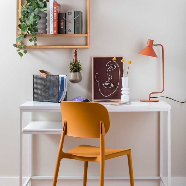 Chaise colorée en polypropylène Cheer - LEITMOTIV