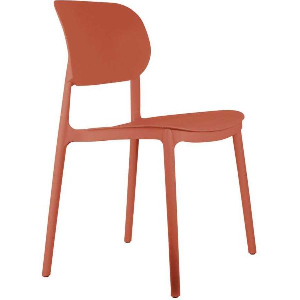 Chaise colorée en polypropylène Cheer