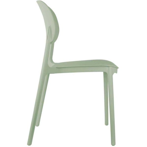Chaise colorée en polypropylène Cheer - PRE-1548