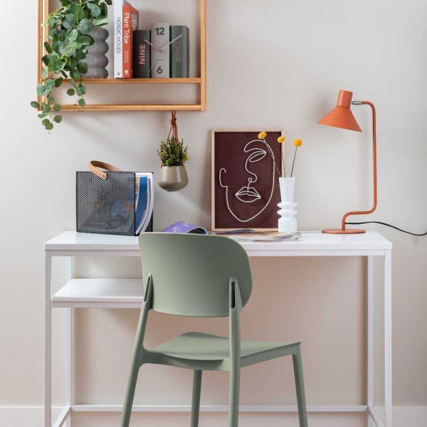 Chaise colorée en polypropylène Cheer - LEITMOTIV