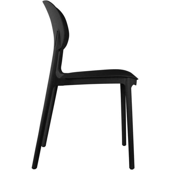 Chaise colorée en polypropylène Cheer - 5