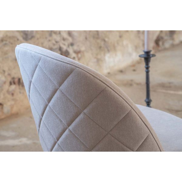 Chaise avec dossier matelassé Velvet (Lot de 2) - 7