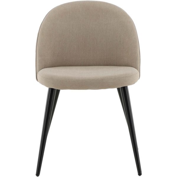 Chaise avec dossier matelassé Velvet (Lot de 2) - 179