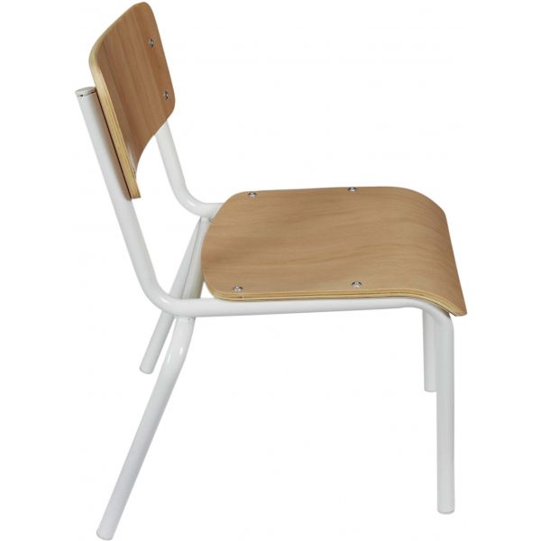 Chaise écolier pour enfant en bois et métal - 49,90