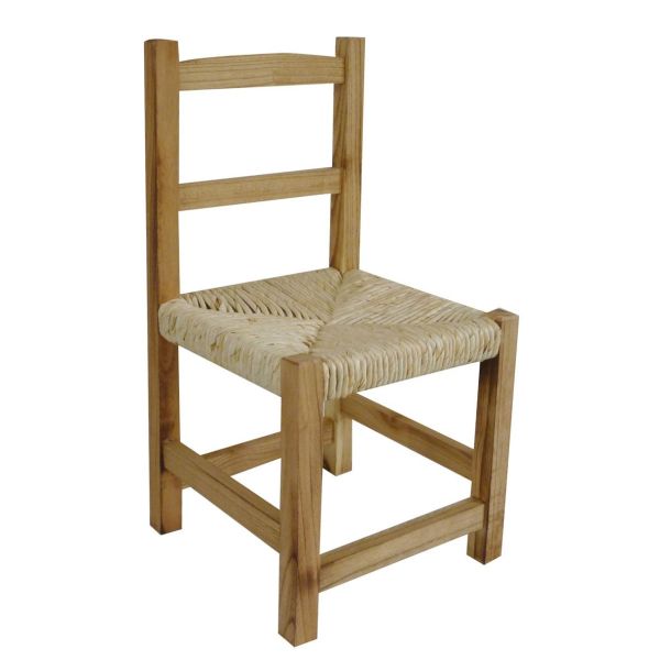 Chaise enfant en bois naturel (Lot de 2) - AUBRY GASPARD