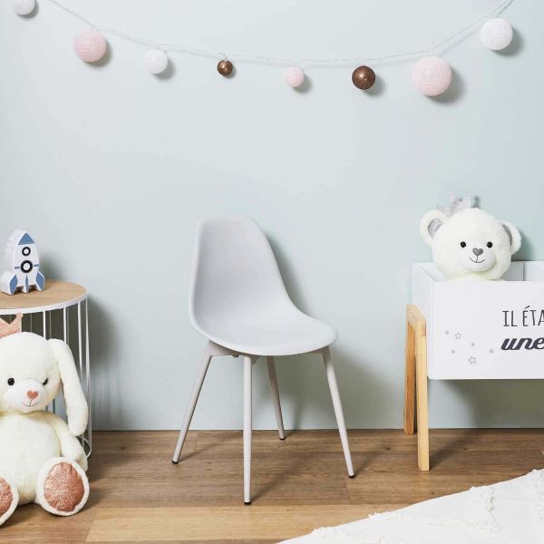 Chaise pour enfant pieds en métal Lina - THE HOME DECO KIDS