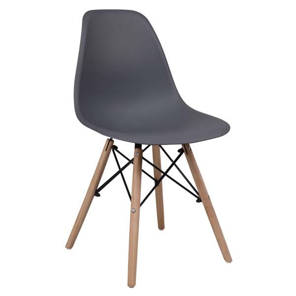 Chaise ergonomique en polycarbonate Nordik (Lot de 4) - 