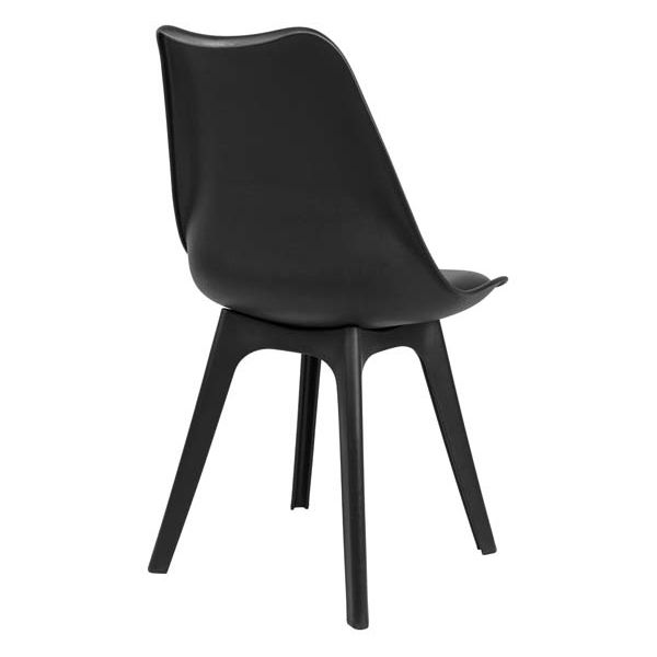 Chaise ergonomique en polycarbonate et polyuréthane Karl (Lot de 4) - 249