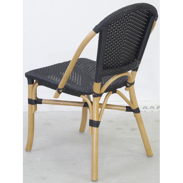 Chaise d'extérieur en rotin et résine - AUBRY GASPARD