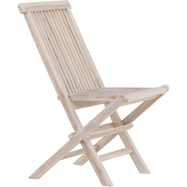 Chaise extérieure en teck Kenya - VEN-0987