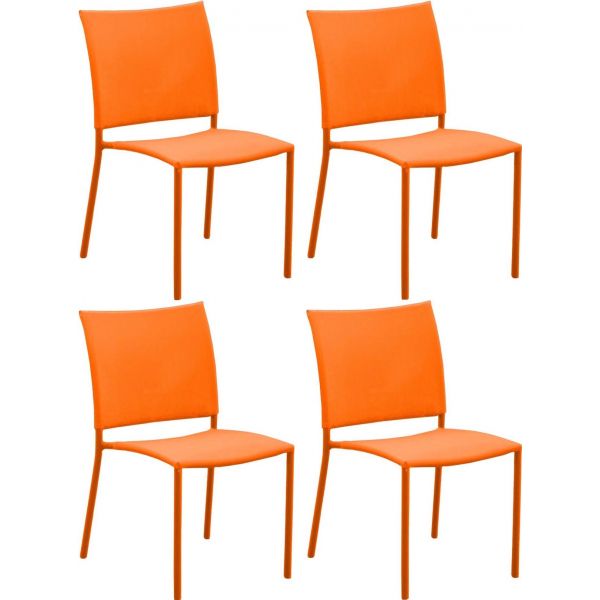 Chaise de jardin Bonbon pour enfant (Lot de 4)
