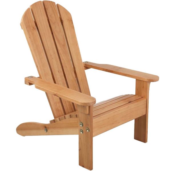 Chaise de jardin enfant en bois Adirondack