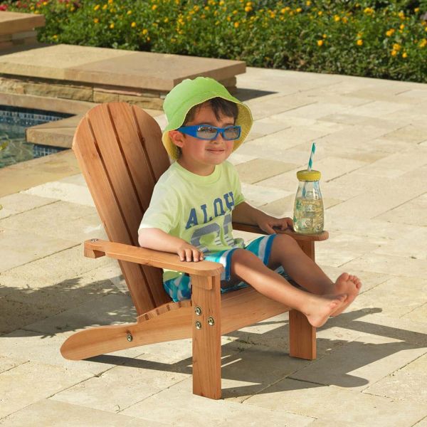 Chaise de jardin enfant en bois Adirondack - KIDKRAFT