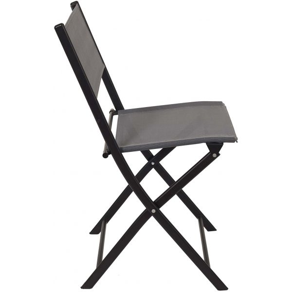 Chaise de jardin pliable en acier Elba - 5