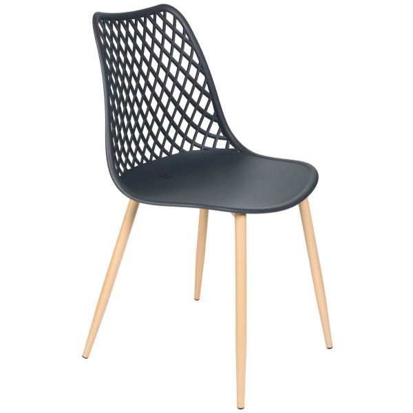 Chaise de jardin en polypropylène Malaga