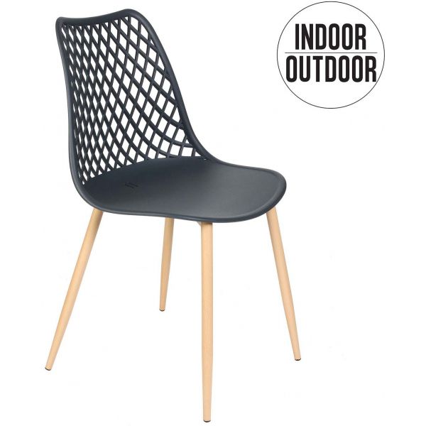 Chaise de jardin en polypropylène Malaga - 7