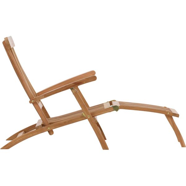 Chaise longue de jardin en Teck Kenya - 229