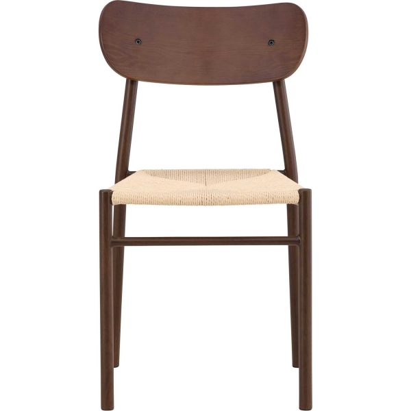 Chaise en métal et contreplaqué Polly 88 x 42 x 55 cm (Lot de 2) - VEN-1124