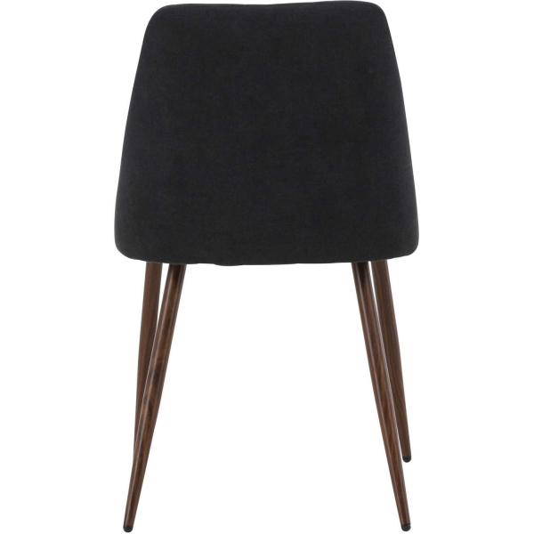 Chaise en métal et tissu Night (Lot de 2) - 159