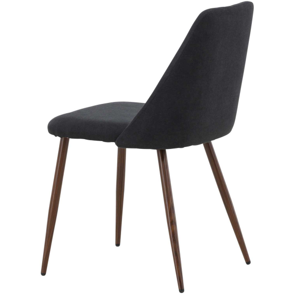 Chaise en métal et tissu Night (Lot de 2) - 6