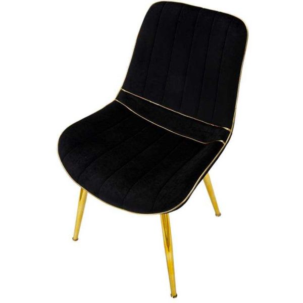 Chaise en métal et tissu Paris (Lot de 2) - 7