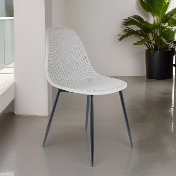 Chaise moderne intérieur extérieur Hans - THE HOME DECO FACTORY