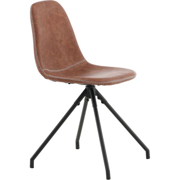 Chaise pivotante en polyuréthane Polar (Lot de 2) - 189