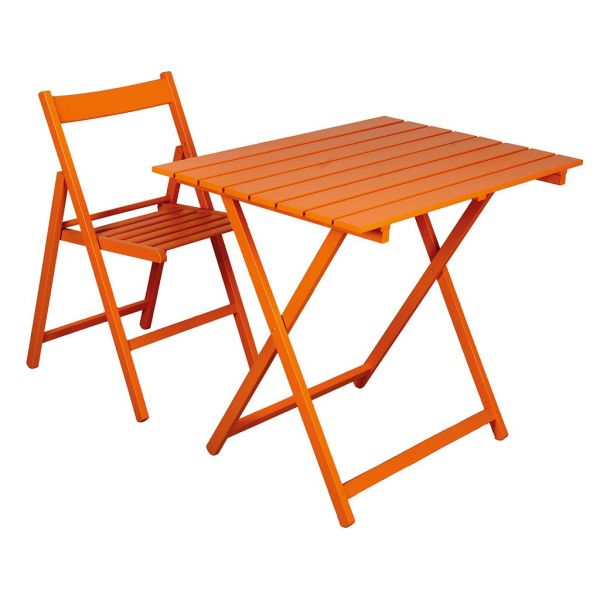 Chaise pliante en bois - ITA-0107