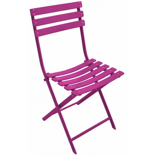 Chaise pliante en acier Nonza (Lot de 2) - Alizé