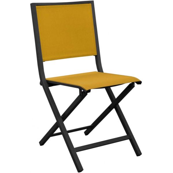 Chaise pliante en aluminium Ida (Lot de 2) - PRL-1247