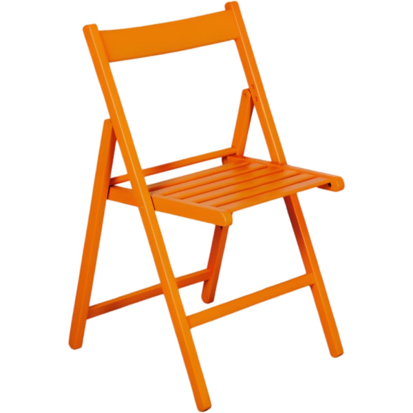 Chaise pliante en bois