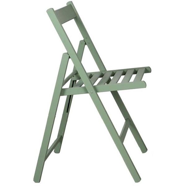 Chaise pliante en bois
