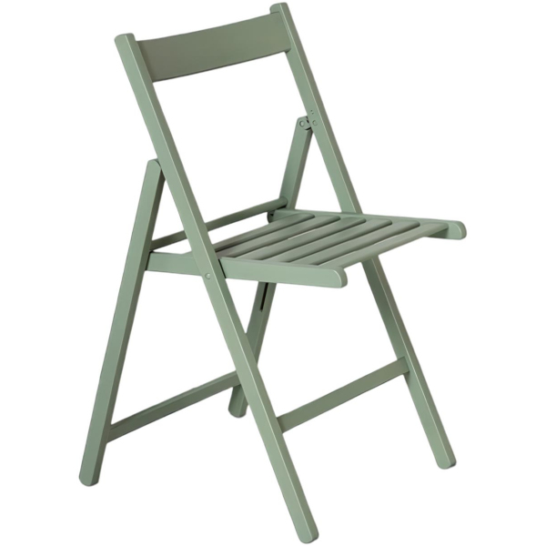 Chaise pliante en bois