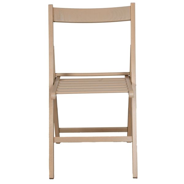 Chaise pliante en bois - 5