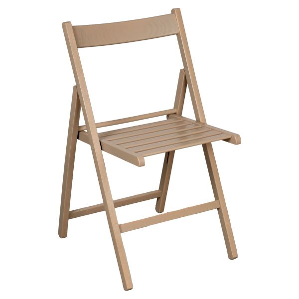 Chaise pliante en bois - ITA-0104