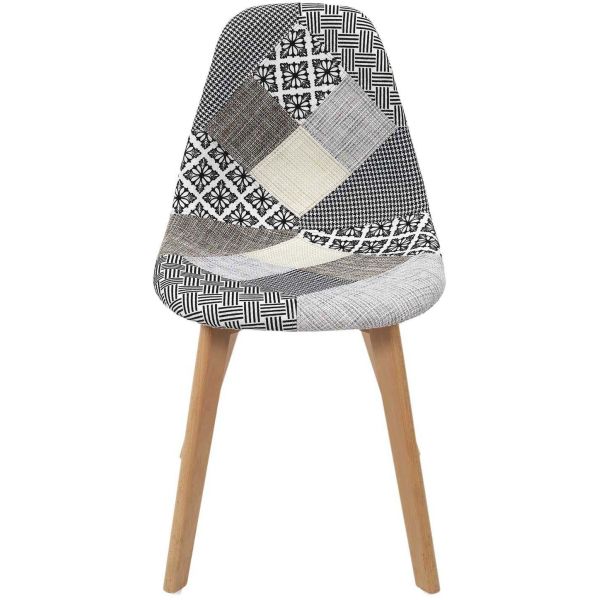 Chaise scandinave Patchwork (Lot de 2) - 129