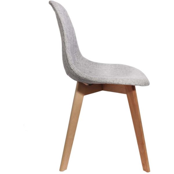 Chaise scandinave assise grosse maille - 64,90