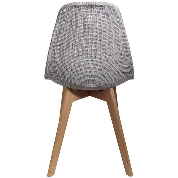 Chaise scandinave assise grosse maille (Lot de 2) - 5