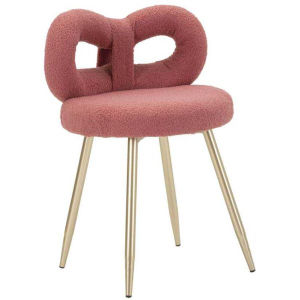 Chaise en tissu éponge Ilary 40 x 67 cm